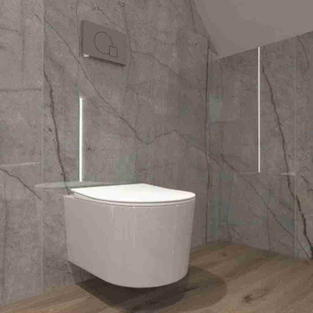 Paragon Short Projection Rimless Wall Hung Toilet