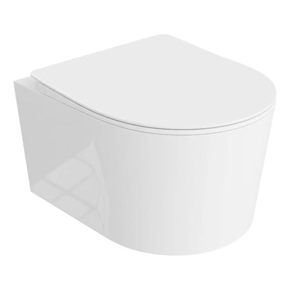 Paragon Short Projection Rimless Wall Hung Toilet - Image 2