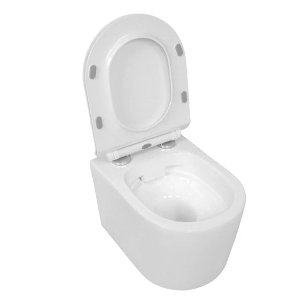 Paragon Short Projection Rimless Wall Hung Toilet - Image 4