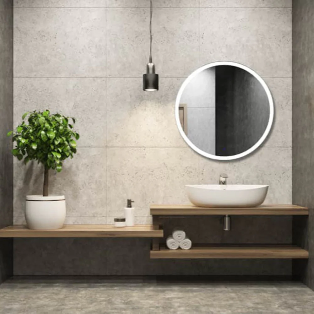 Violet 80 LED Round Mirror - Image 3