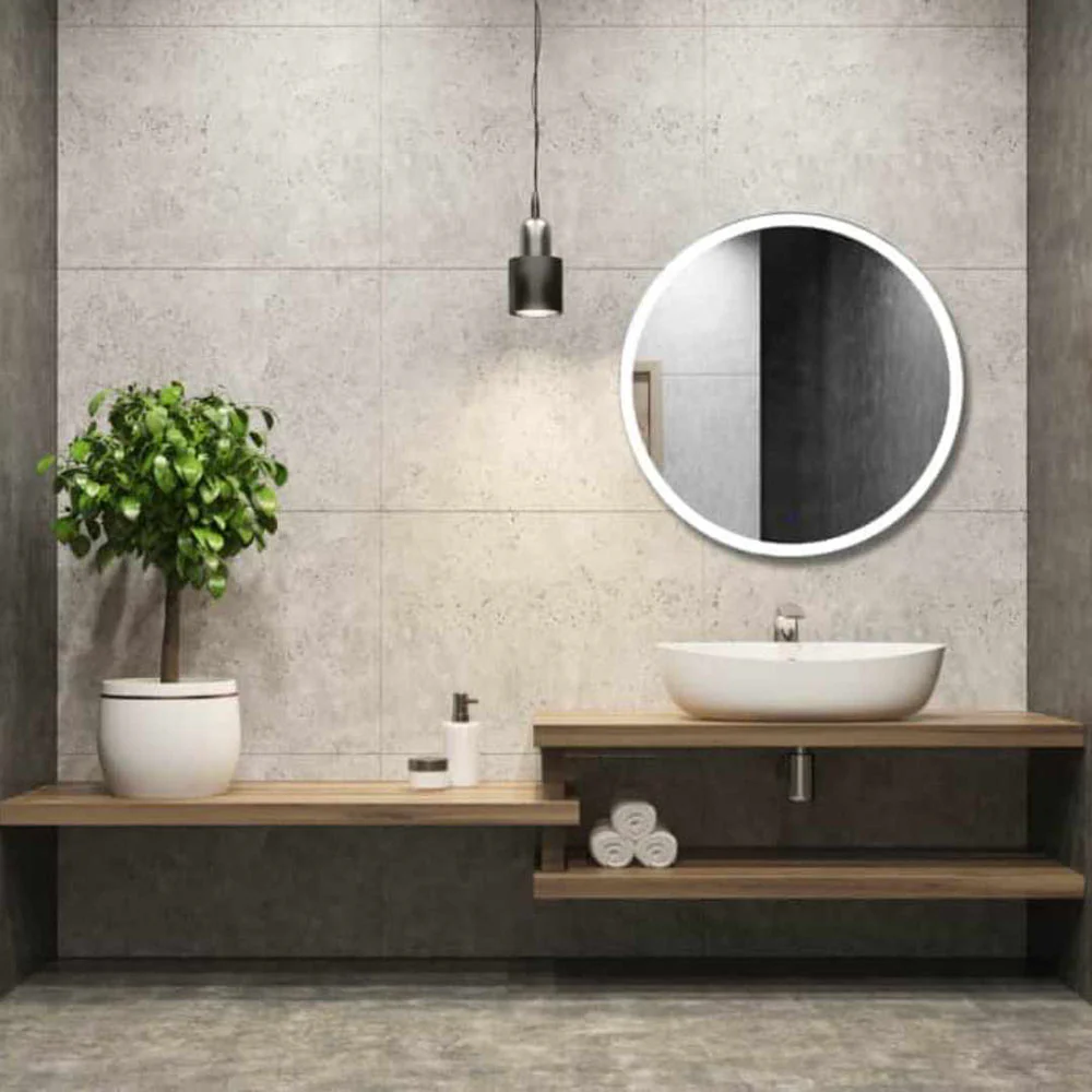 Violet 80 LED Round Mirror - Image 5