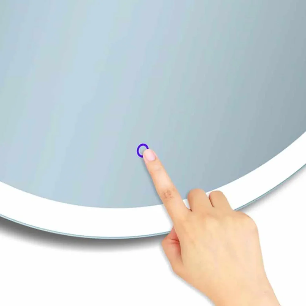 Violet 80 LED Round Mirror - Image 9