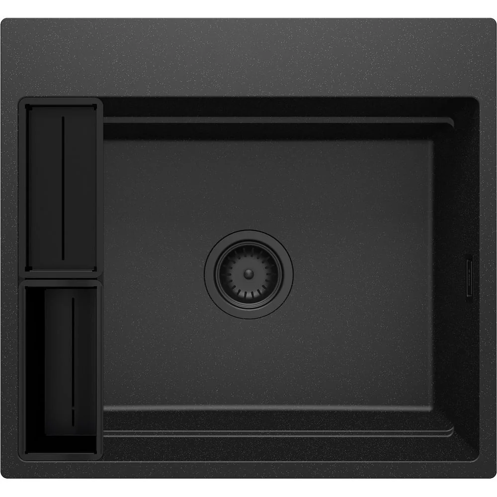 Magnetic granite sink, 1-bowl - 520x600mm - Image 4