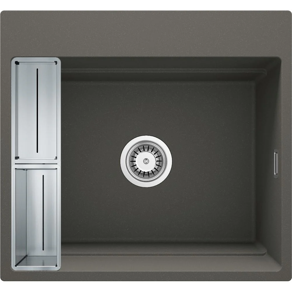 Magnetic granite sink, 1-bowl - 520x600mm - Image 8