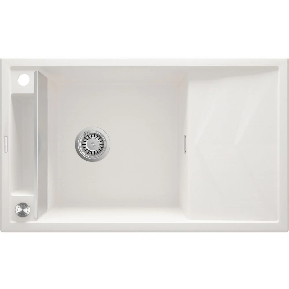 Magnetic granite sink, 1-bowl with drainer - 800x600mm