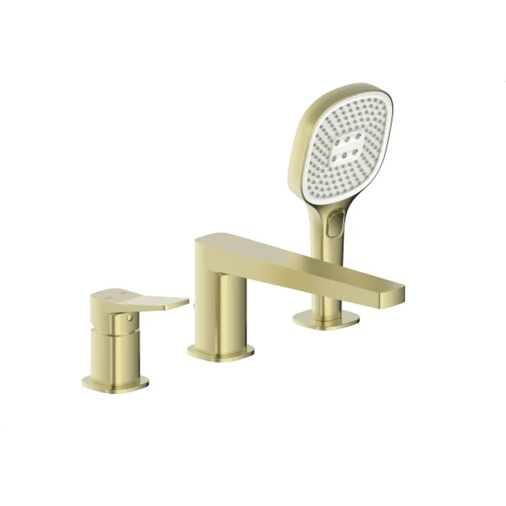 Malaga 3-Hole Deck Mounted Bath Mixer - Image 3