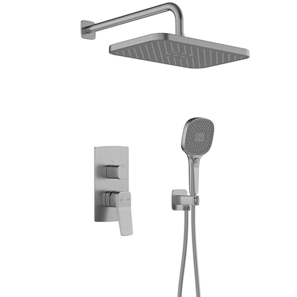 Malaga Wall-Mounted Concealed Shower Mixer with Handset