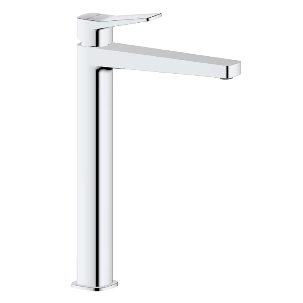 Malaga Standing Countertop Washbasin Mixer + Click Clack Drain
