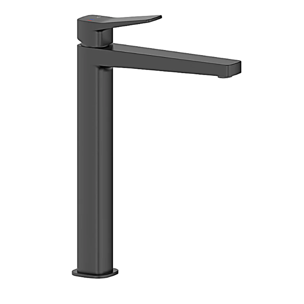 Malaga Standing Countertop Washbasin Mixer + Click Clack Drain - Image 2