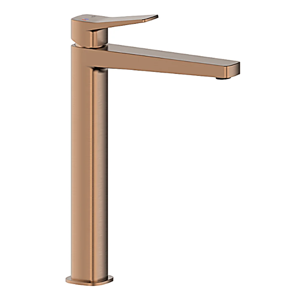 Malaga Standing Countertop Washbasin Mixer + Click Clack Drain - Image 6