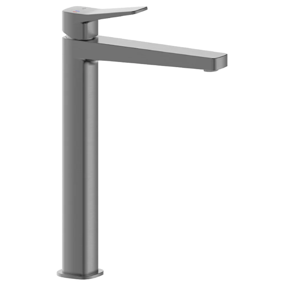 Malaga Standing Countertop Washbasin Mixer + Click Clack Drain - Image 9