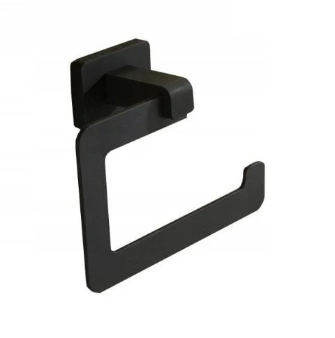 Asis Black Toilet Roll Holder