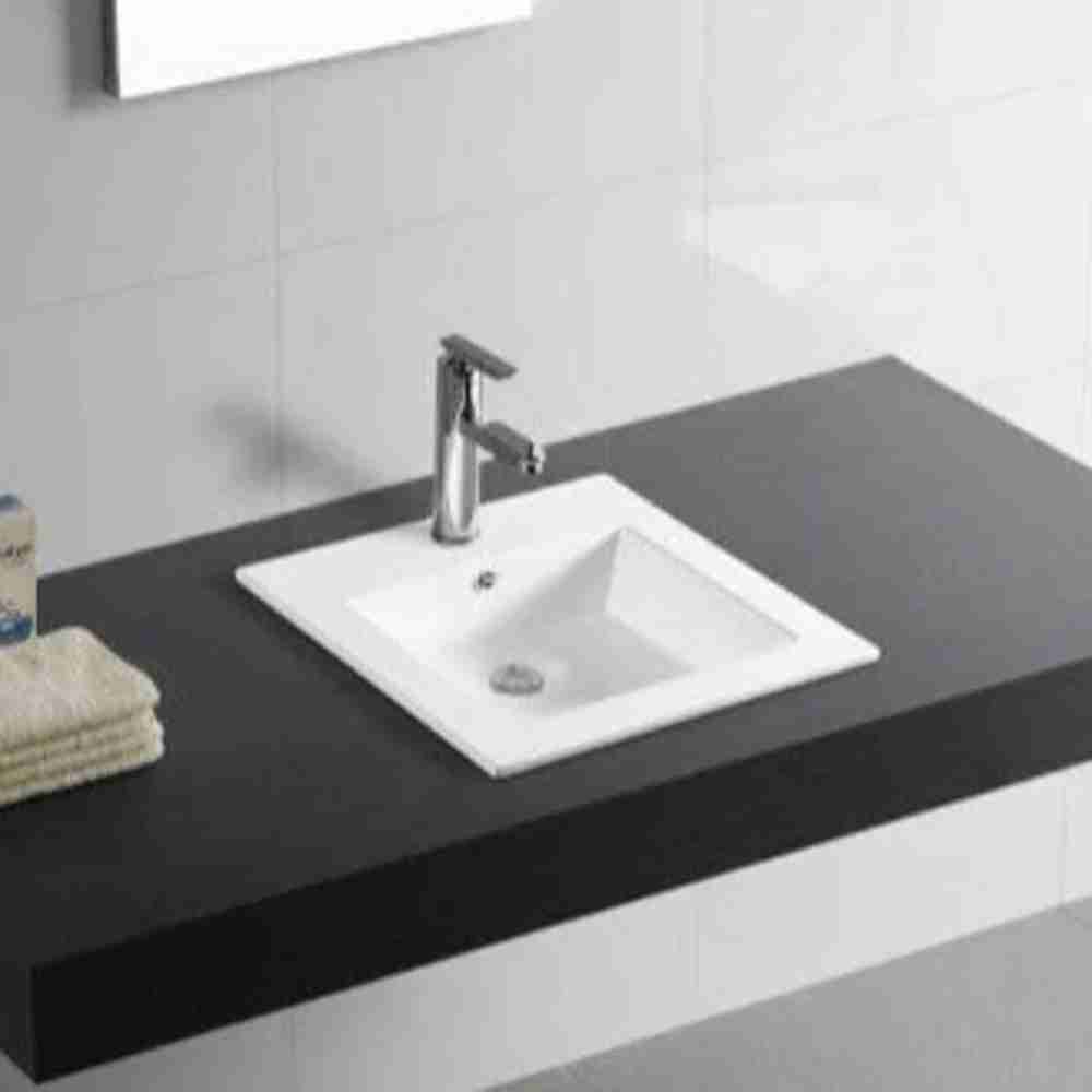 Atena Square Recessed Basin