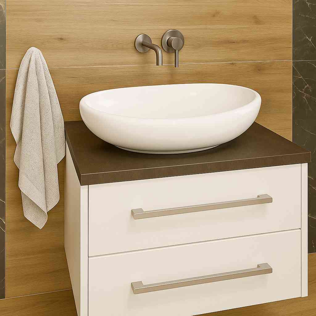 Barco Countertop Washbasin - White - Image 3