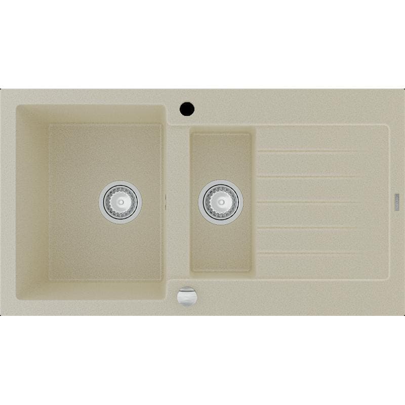 Matias Granite Sink 1.5-Chamber With Short Drainer - Image 3