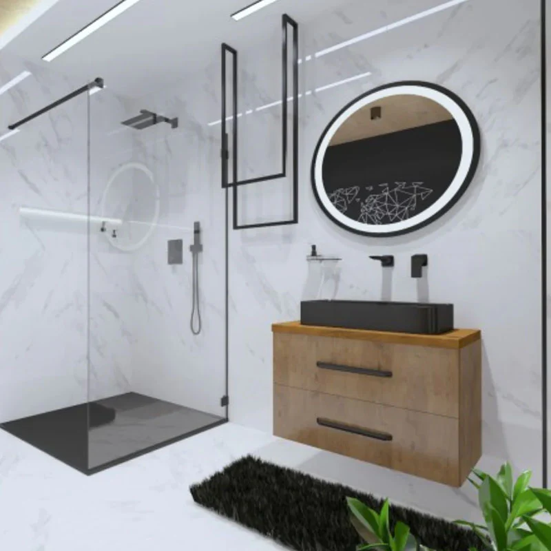 Pasana Countertop Washbasin - Matte Black - Image 3