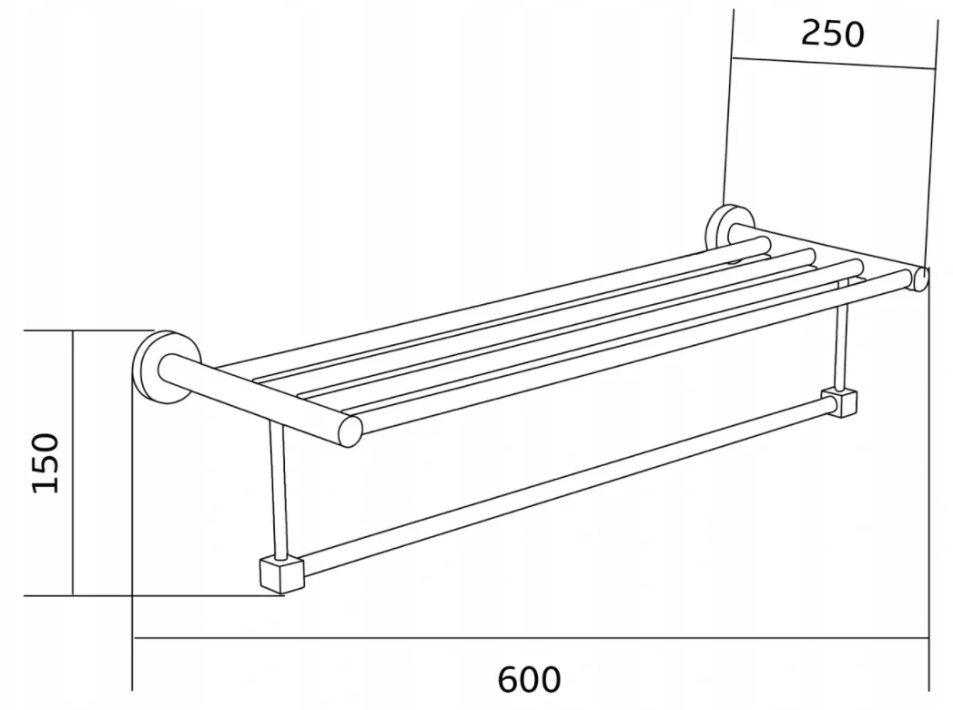Remo Towel Shelf - Image 6