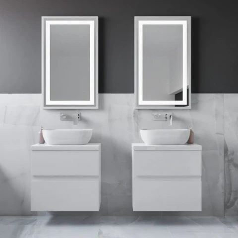 Costa Countertop Washbasin - White - Image 3