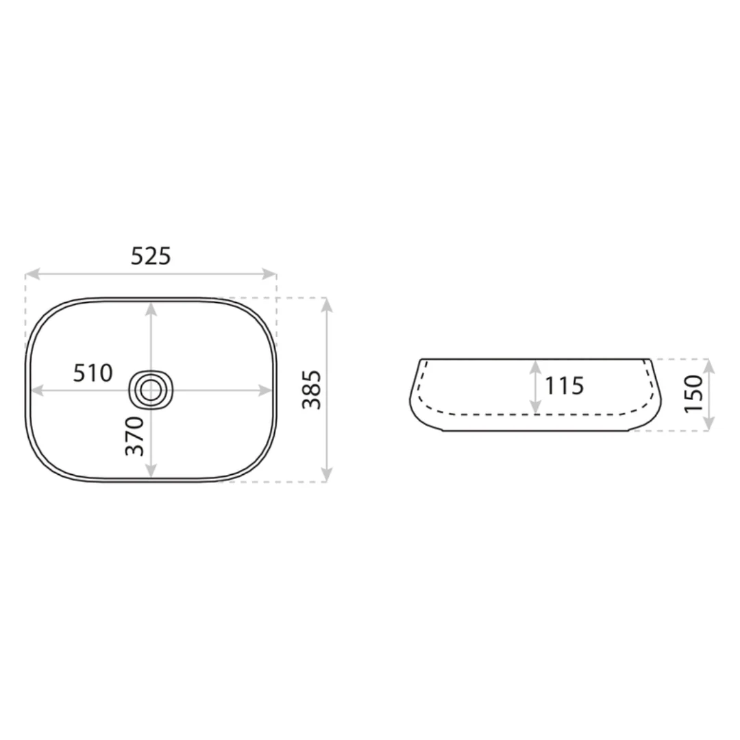 Pastel countertop washbasin - Image 3