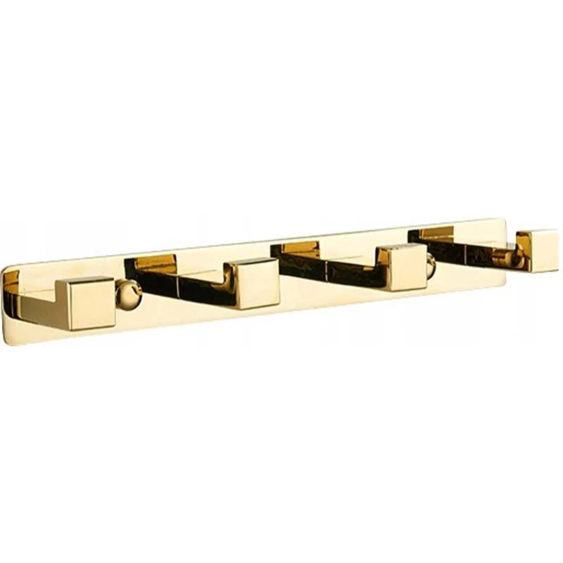 Four Hook Towel Rail - Square - Image 2