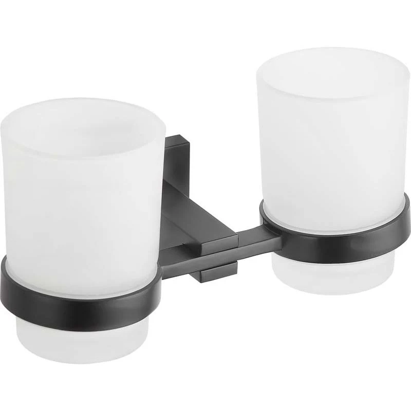 Vane Double Cup For Toothbrushes