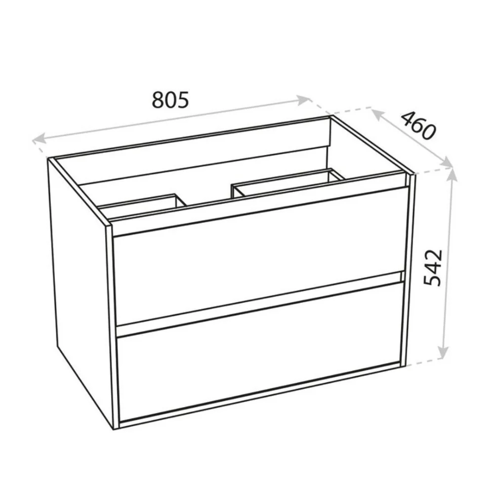 Finn White Vanity Unit & Countertop - Image 10