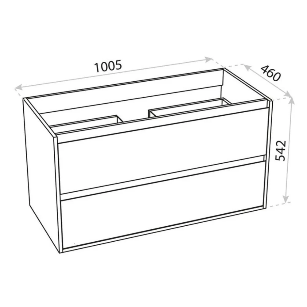 Finn White Vanity Unit & Countertop - Image 11
