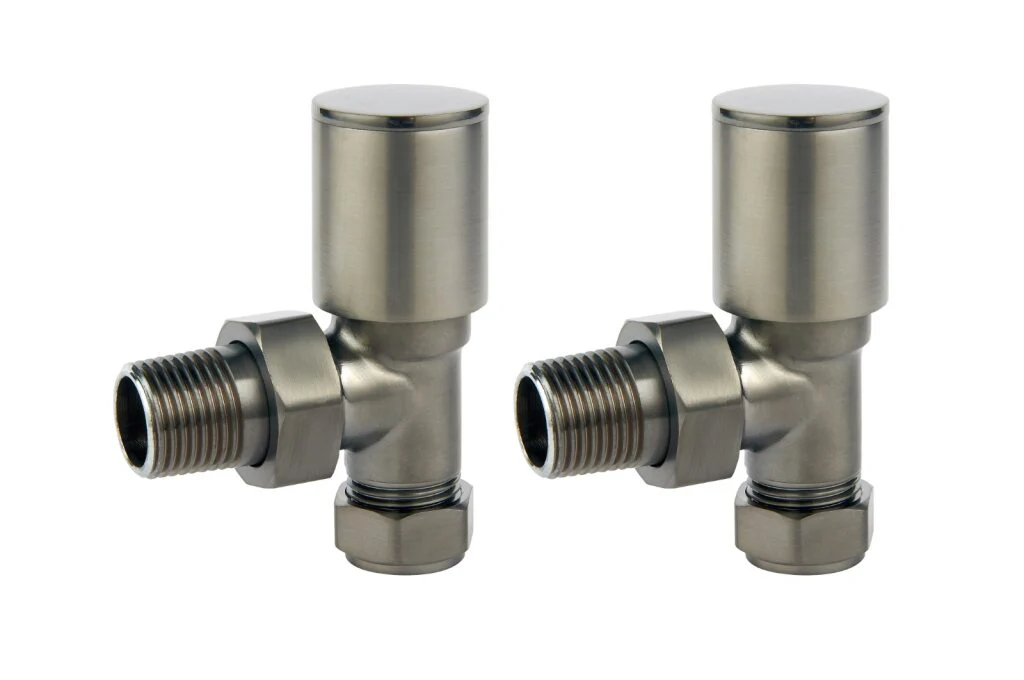 Modern Round Angle Radiator Valves Set - Image 6