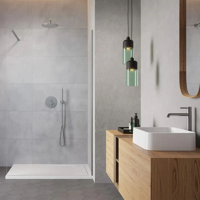 Modo Brushed Nickel Wetroom Screen - Image 3