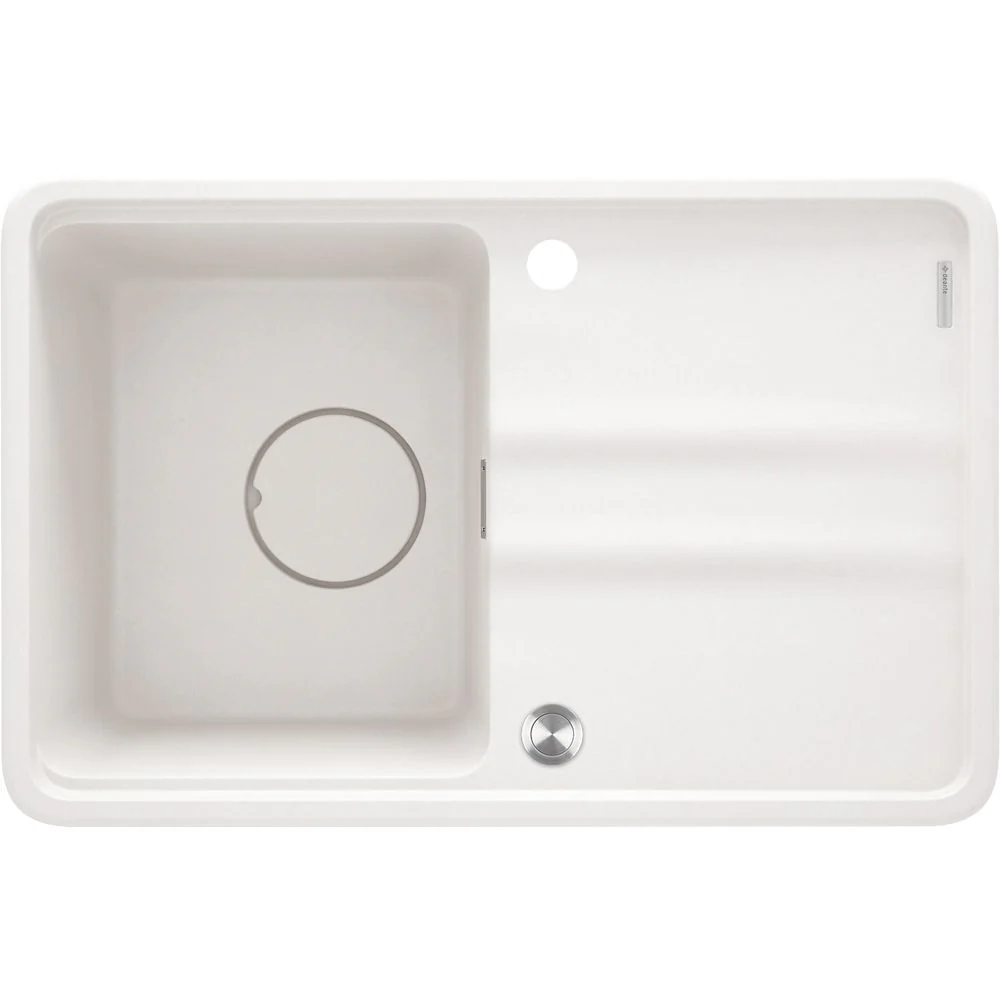 Momi Granite sink, 1-bowl with drainer - 630x450mm