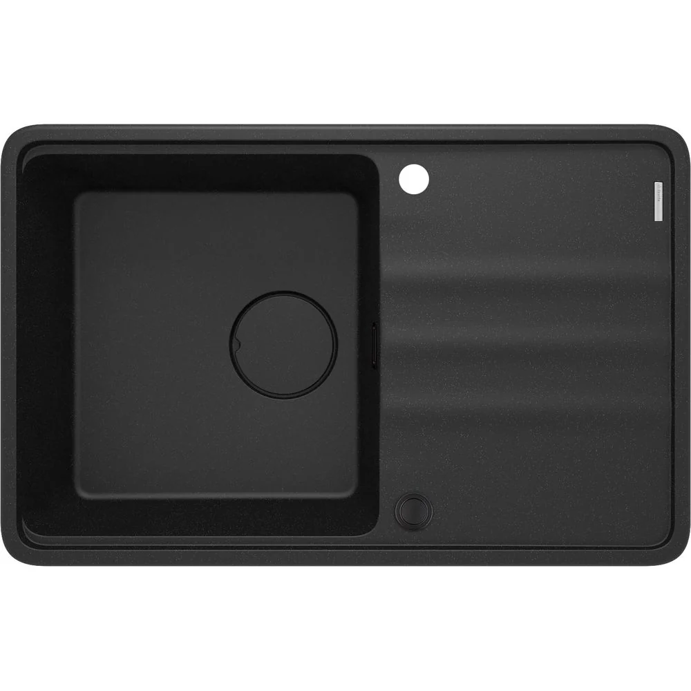 Momi Granite sink, 1-bowl with drainer - 740x600mm - Image 3