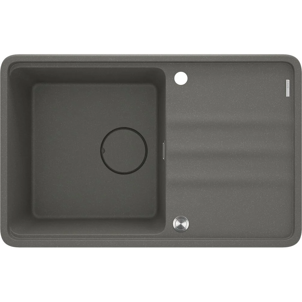Momi Granite sink, 1-bowl with drainer - 740x600mm - Image 7