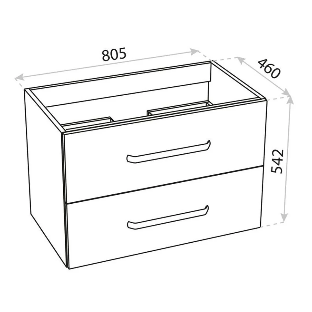 Kai Wood Vanity Unit & Countertop - Image 8