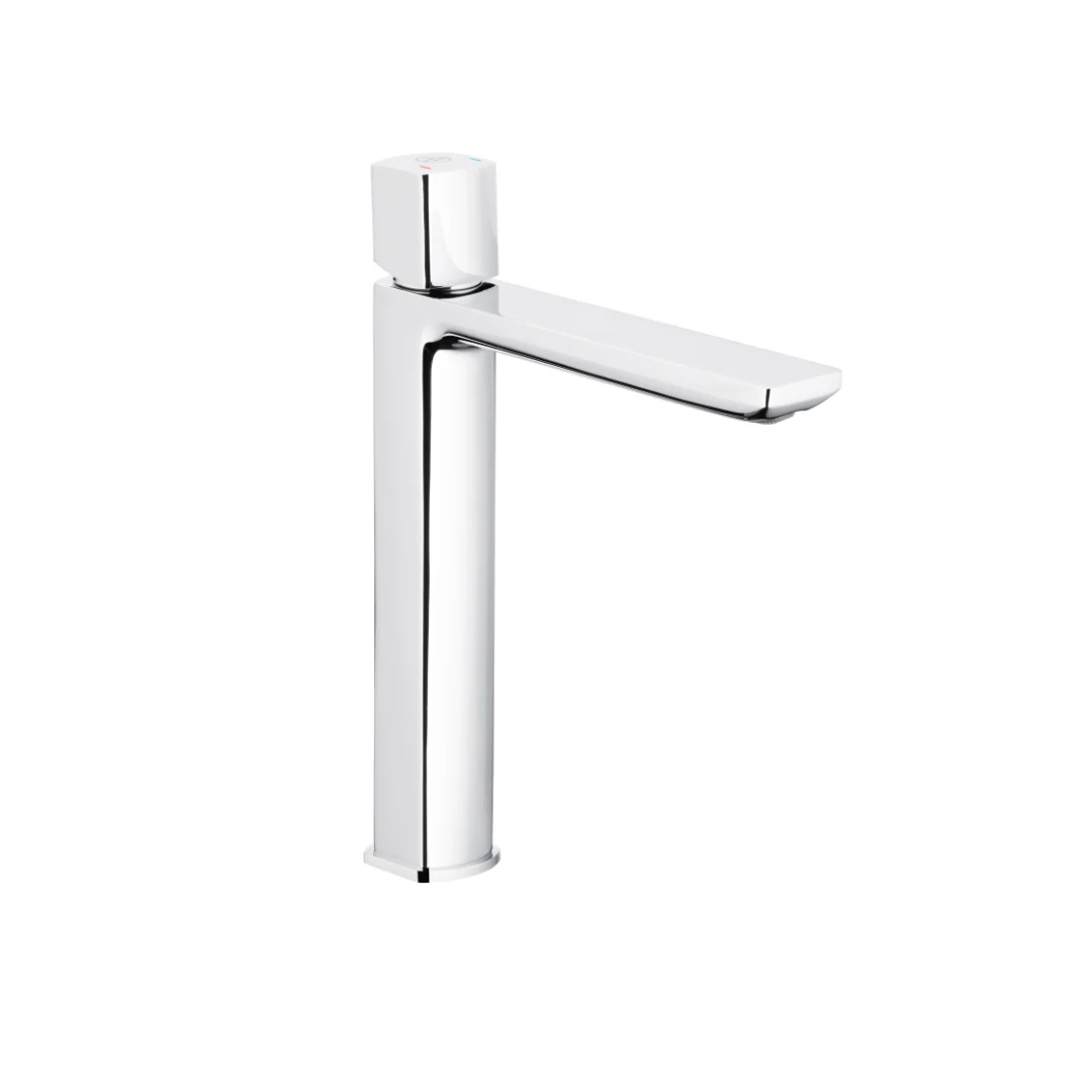 Morganit Chrome Tall Washbasin Mixer