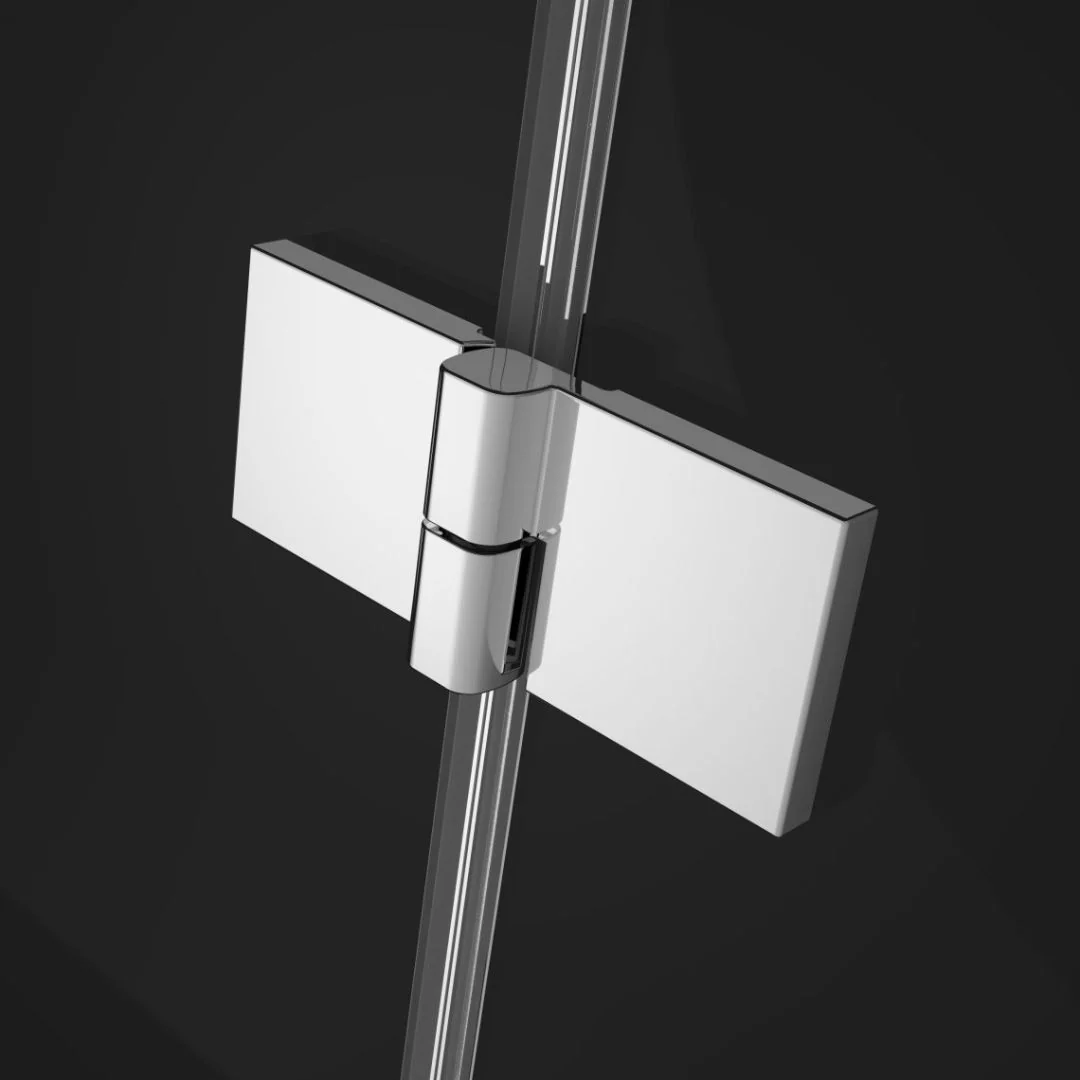 Radaway NES DWB Bi-Fold Shower Enclosure – 6mm Safety Glass, Chrome Finish - Image 4