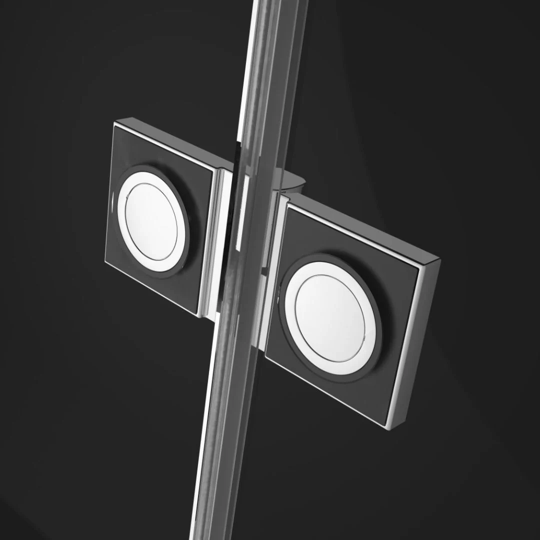Radaway NES DWB Bi-Fold Shower Enclosure – 6mm Safety Glass, Chrome Finish - Image 5