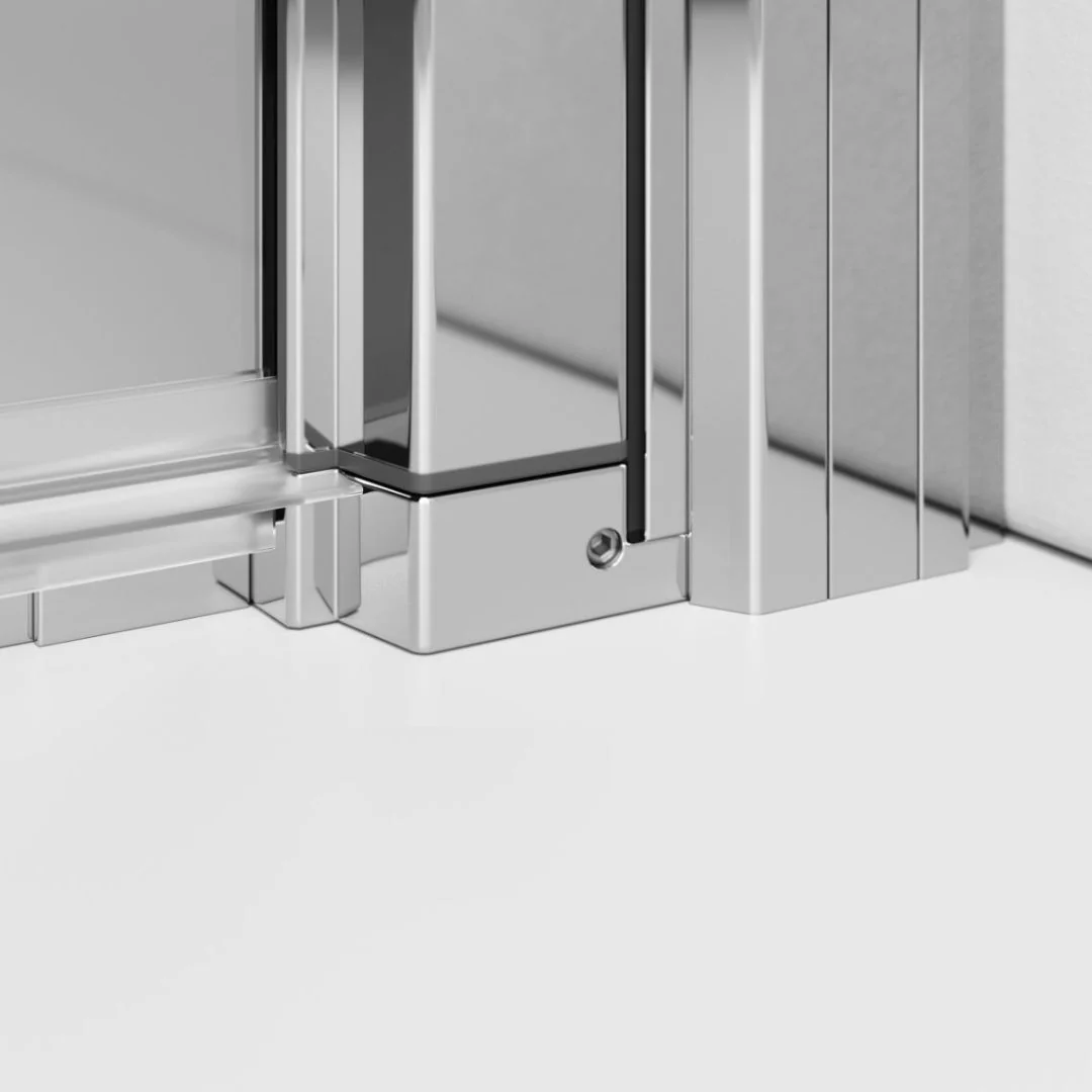 NES PND I Bath Screen - Chrome - Image 3