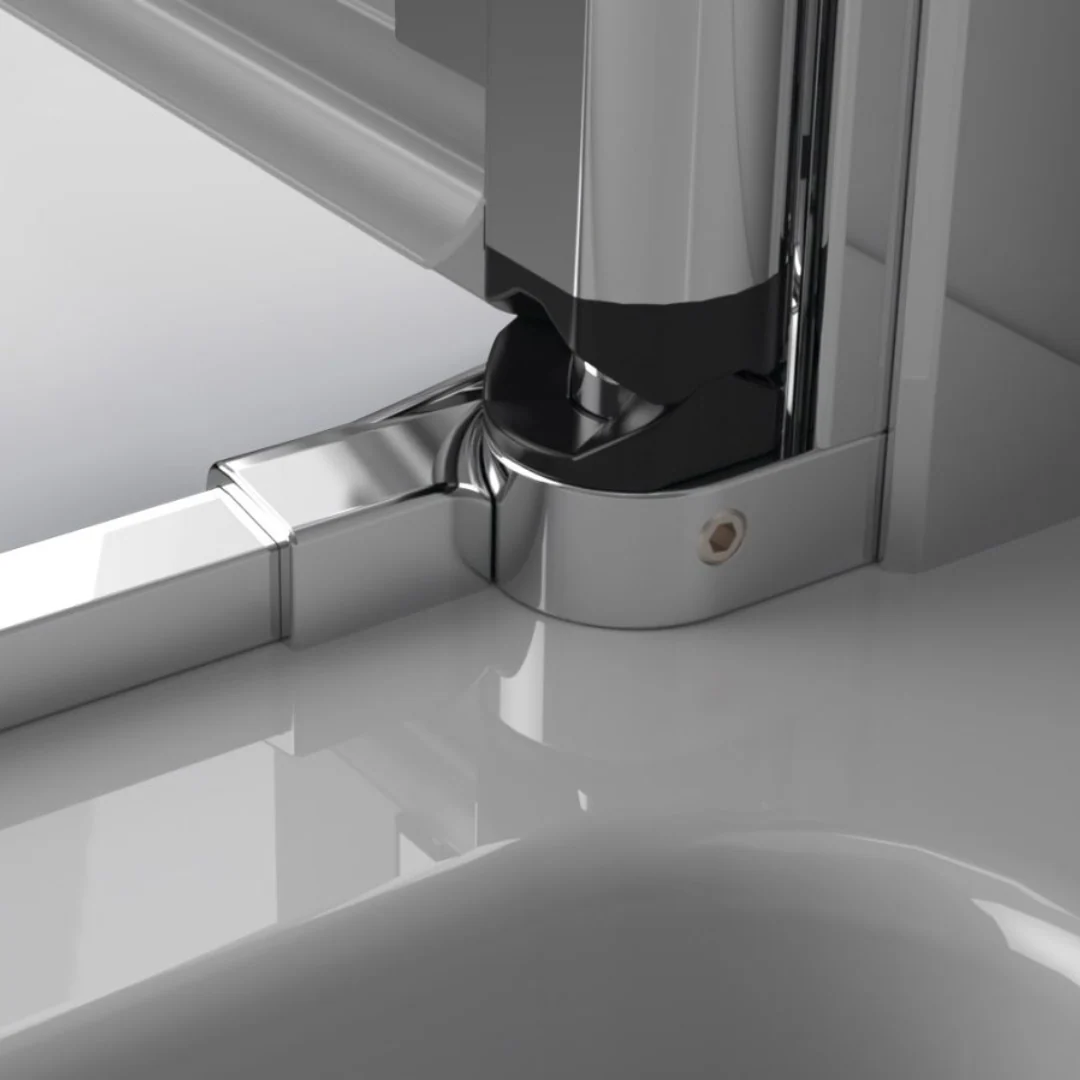 NES Walk-In Screen with Flipper by Radaway | Shower Screen - Image 3