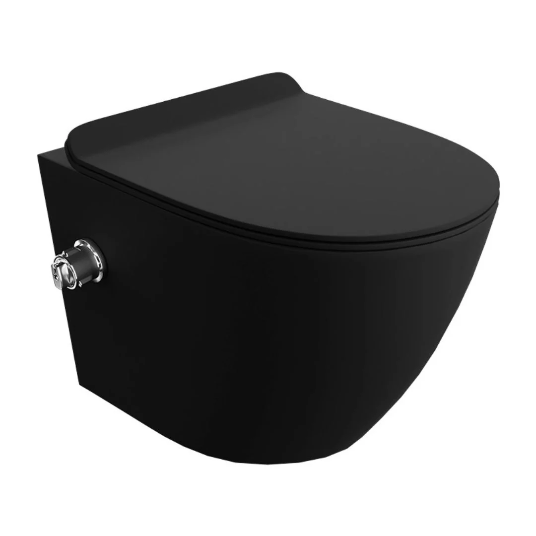 Niagara - Matt Black Toilet with Bidet Function - Image 2