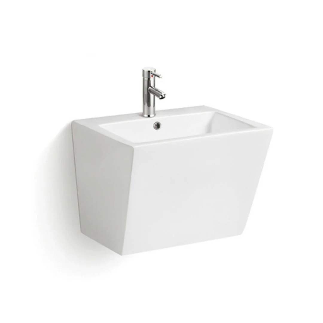 Nimbus Wall-Mounted Basin White - Image 2