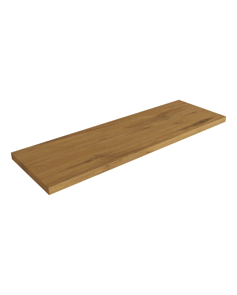 Oak Vanity Unit Countertop 470mm Depth - Image 6
