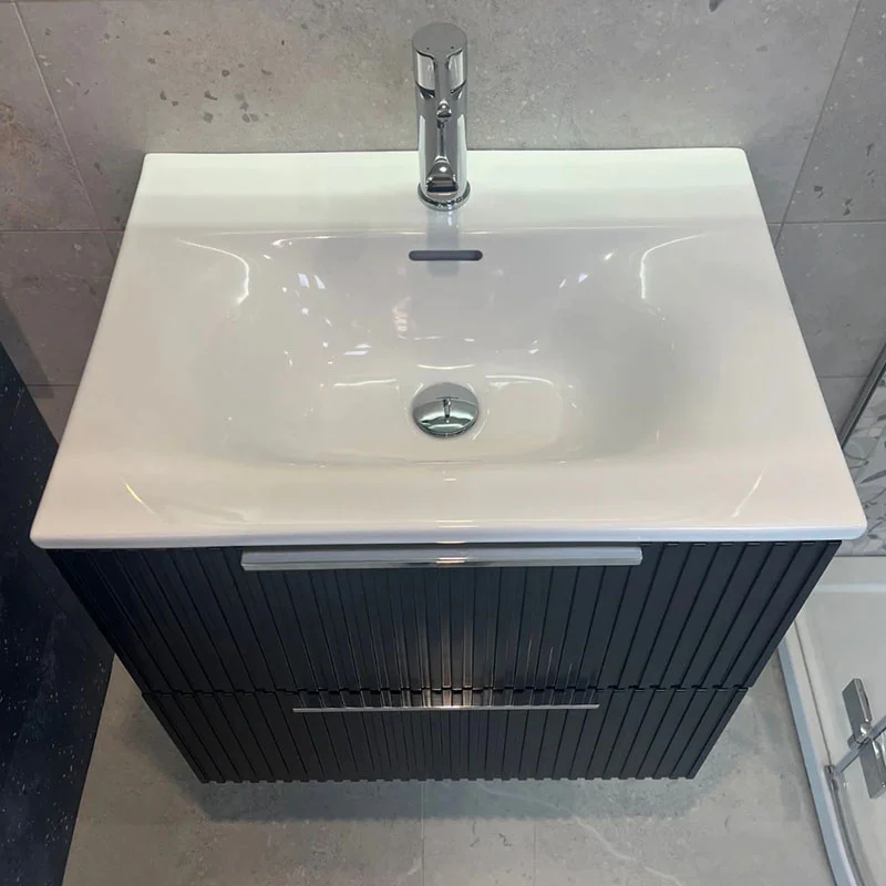 Phoenix Black Vanity Unit & Basin - Image 3