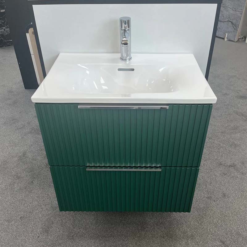 Phoenix Green Vanity Unit & Basin