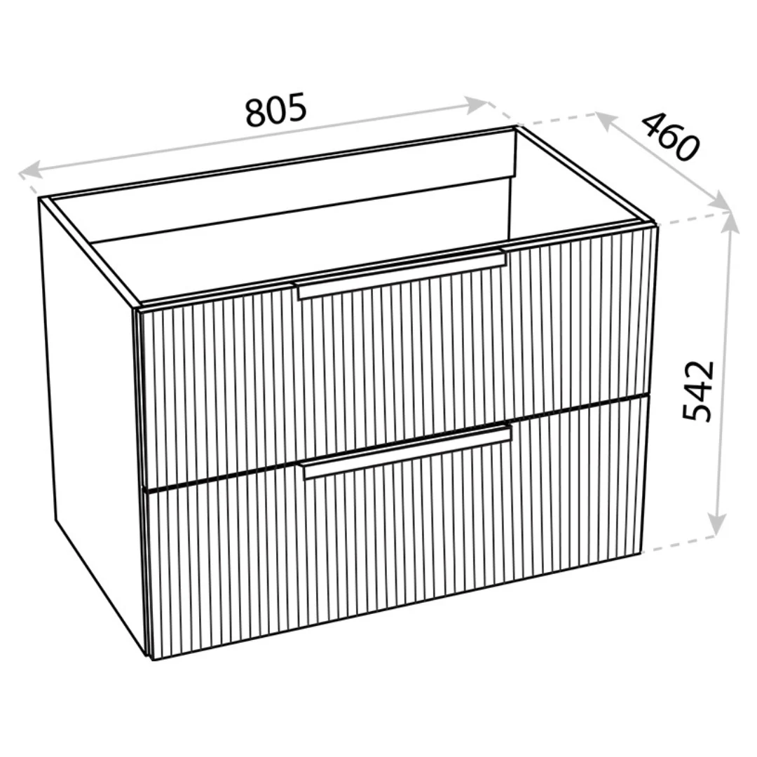 Phoenix Green Vanity Unit & Basin - Image 11