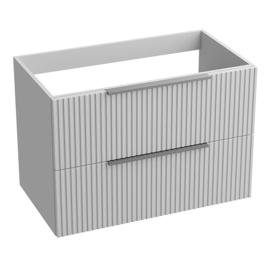 Phoenix White Vanity Unit with Basin – 600mm & 800mm | Chrome Handles - Image 7