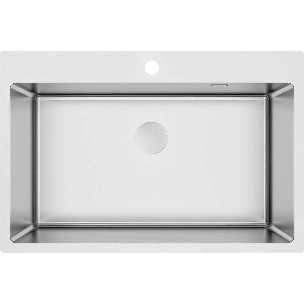 Olfato Steel sink, 1-bowl - 710x500