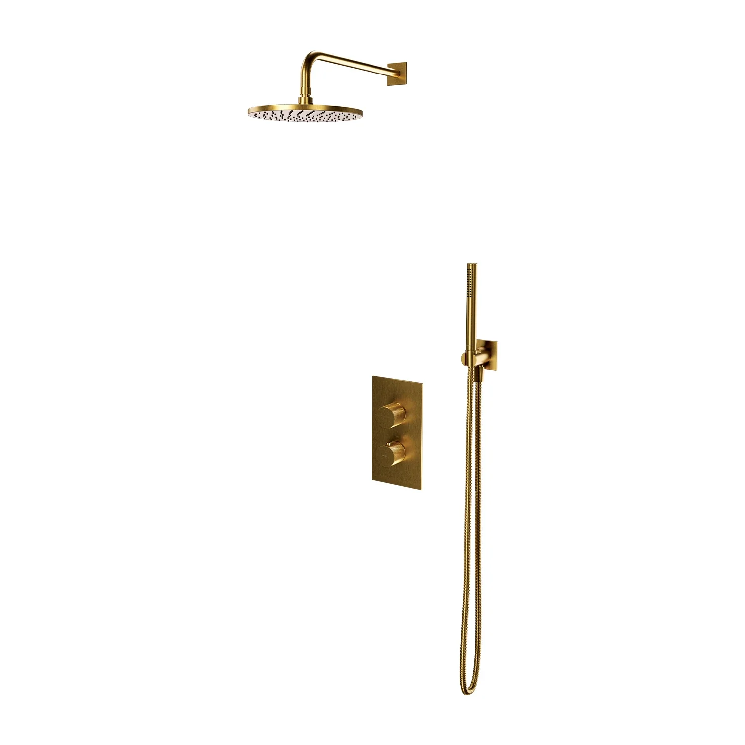 OMNIRES CONTOUR Concealed Thermostatic Shower System – Multiple Finishes