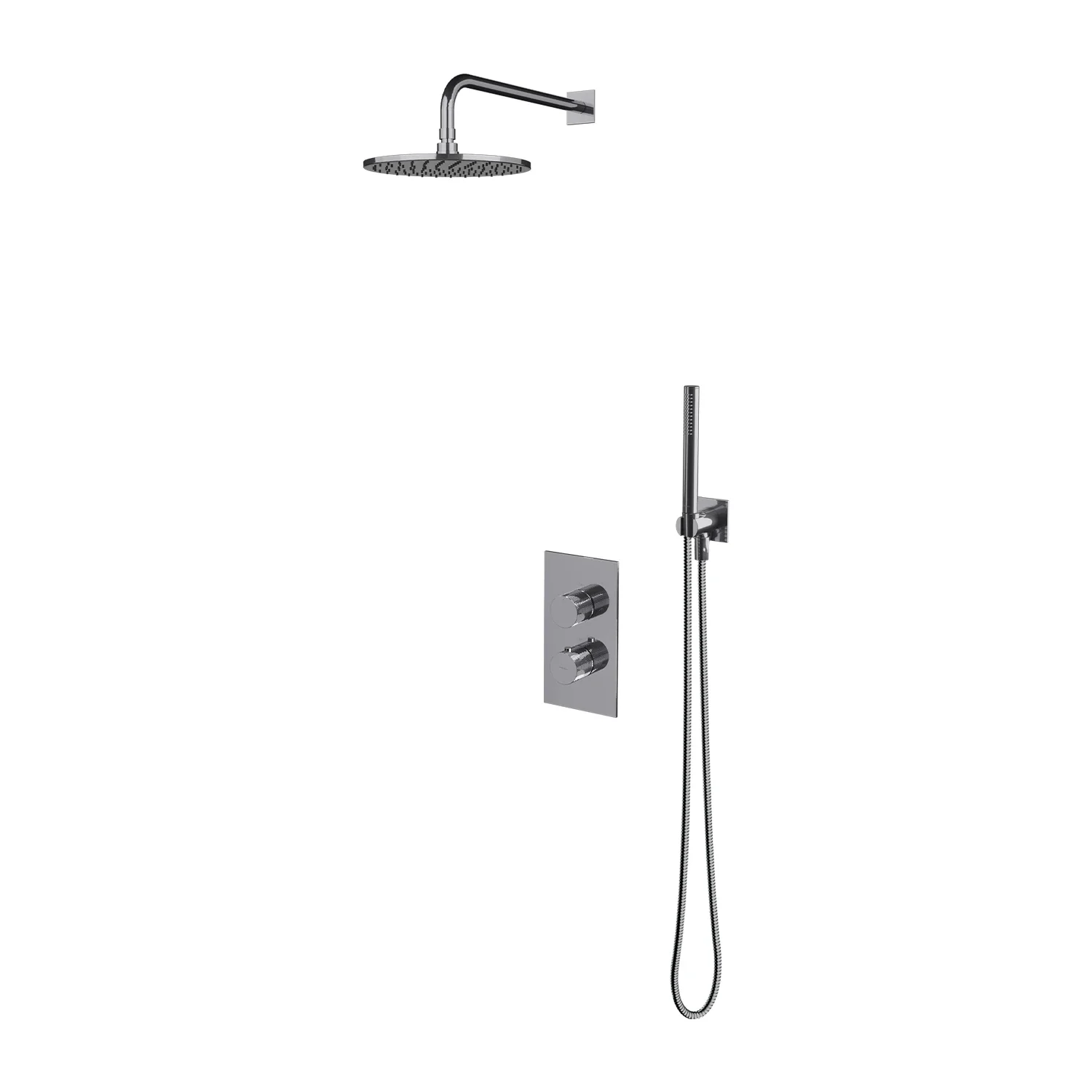 OMNIRES CONTOUR Concealed Thermostatic Shower System – Multiple Finishes - Image 2