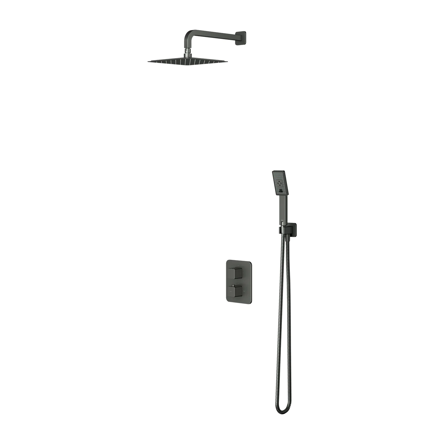 Parma Thermostatic Concealed Shower Set - Image 3
