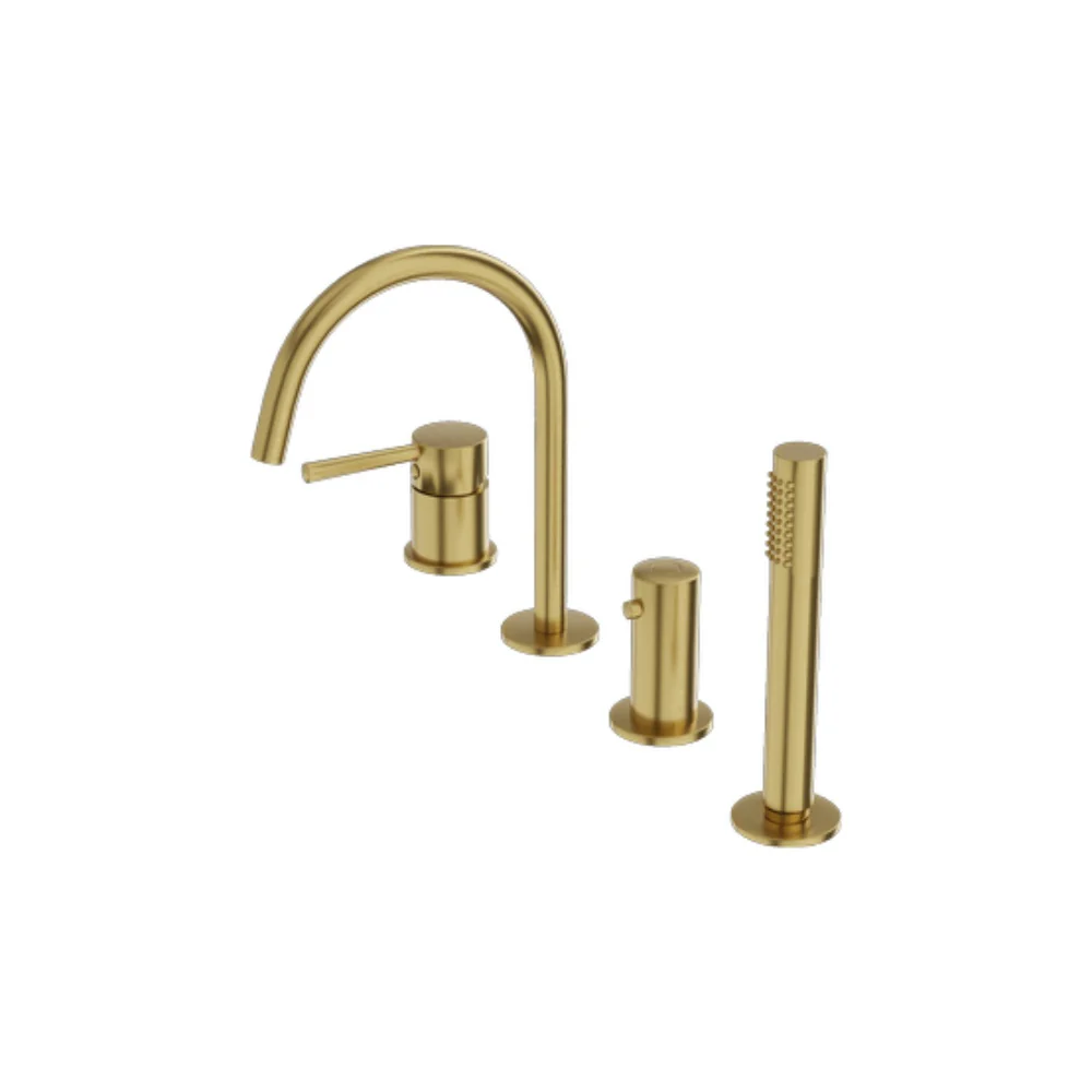 Orion 4-Hole Bath Mixer Tap Set - Image 4